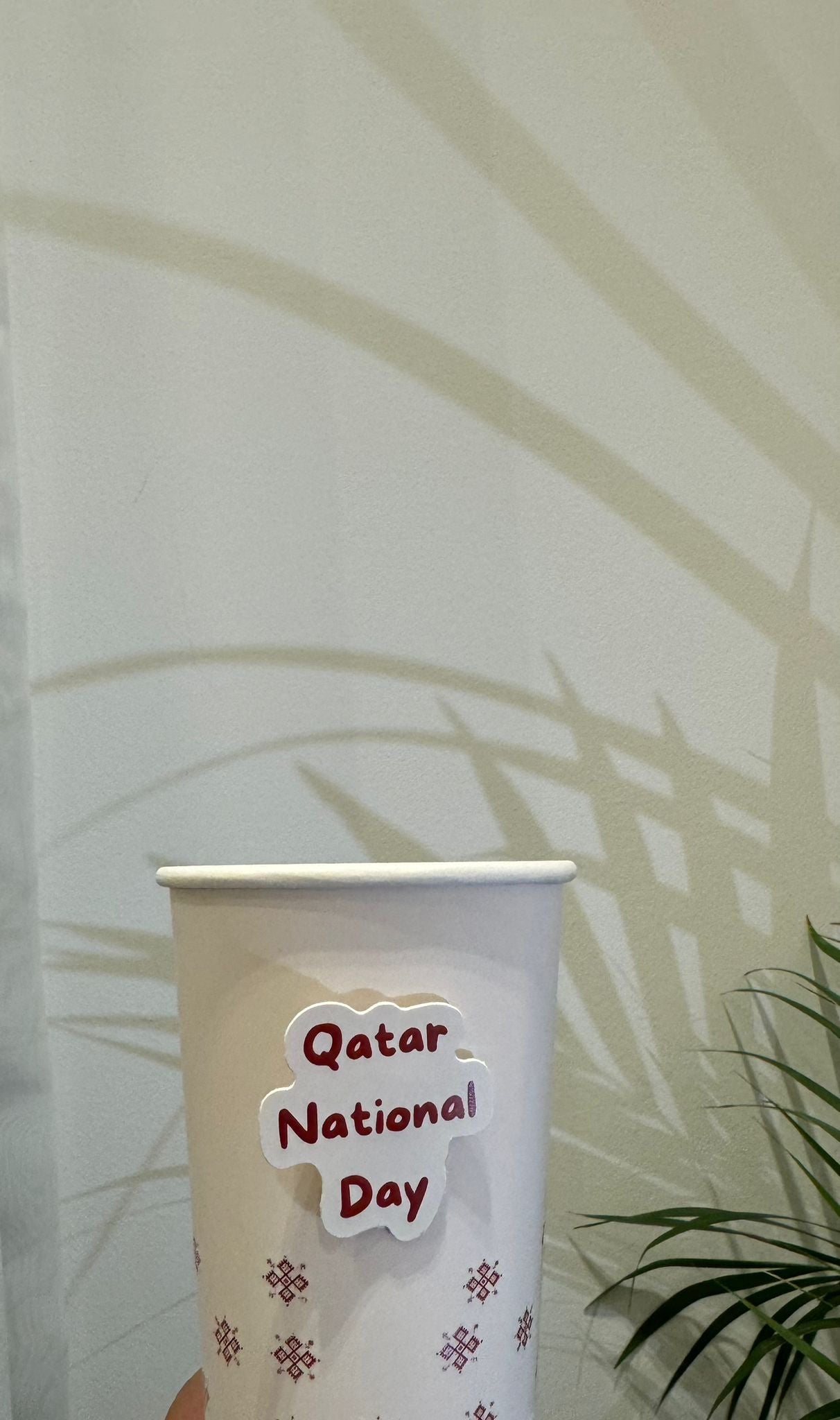 Qatar National Day 3D Cups - 20 Cups