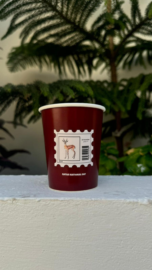 Oryx Stamp - Qatar National Day - 20 Cups